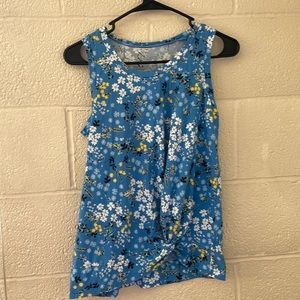 NWOT Loft Knot Front Tank